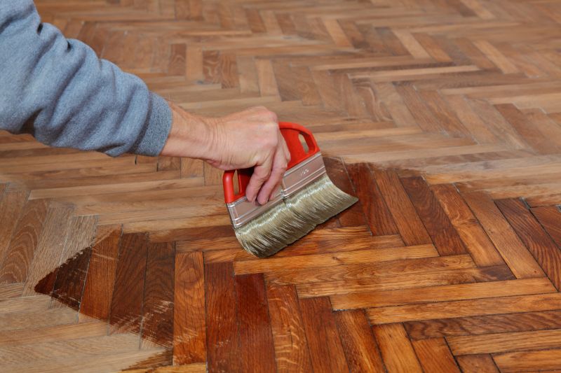 Restoration of vintage parquet floors