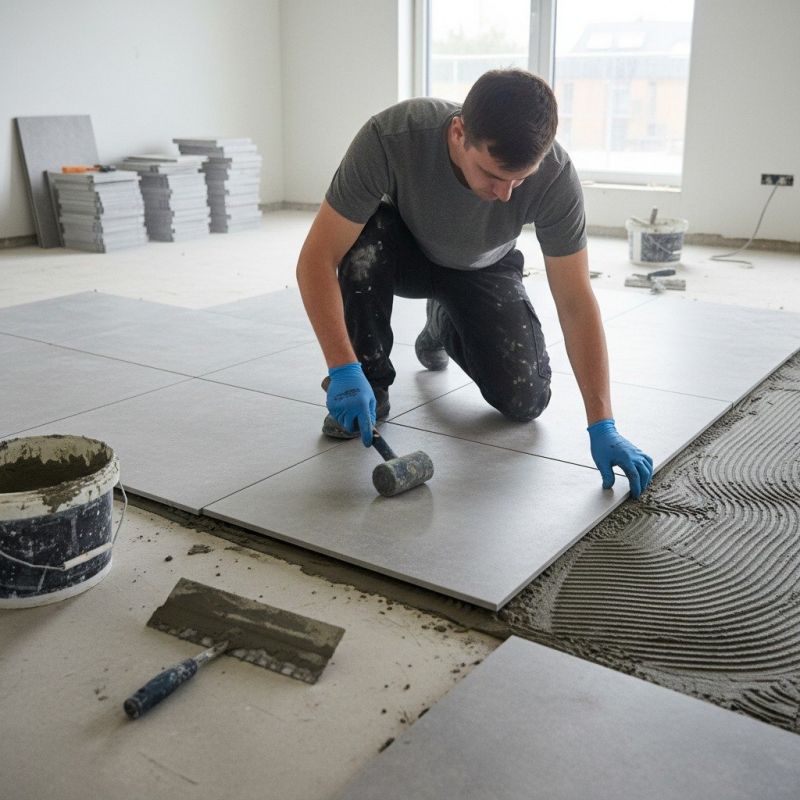 Travertine Floor Installation in Baltimore, MD